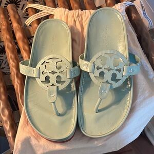 Tory Burch Light Blue Sandals